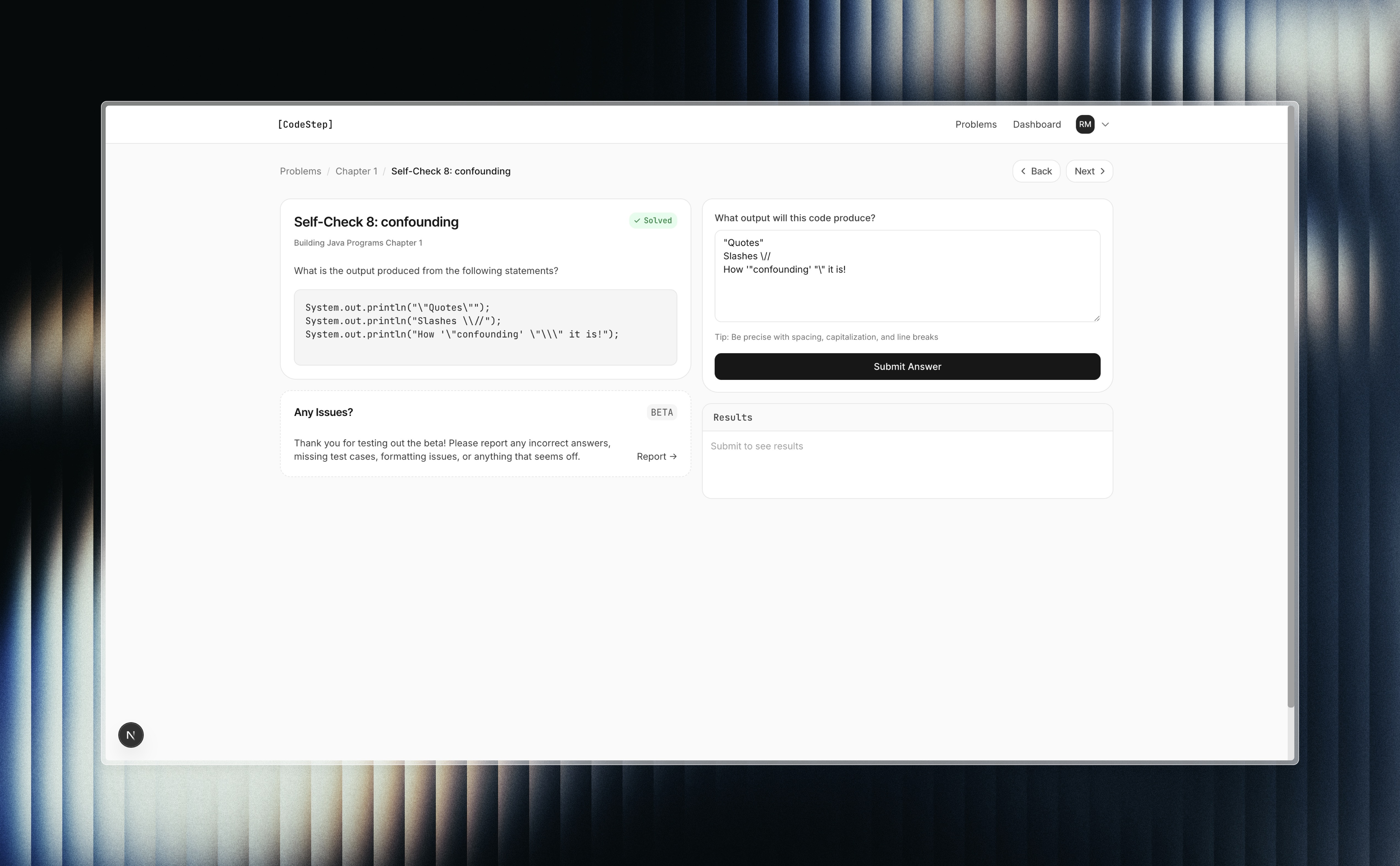 CodeStepByStep — overview