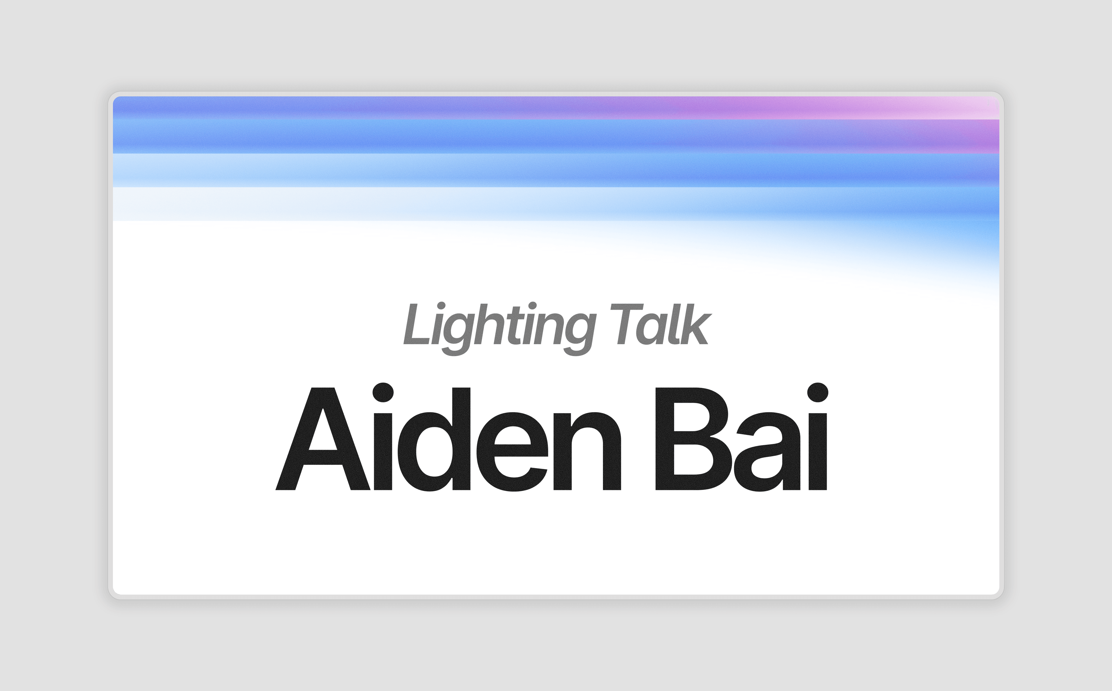 Design work preview
